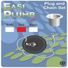 Easi Plumb Poly Sink Plug & Chain Set