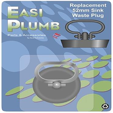 Easi Plumb Sink Plug 52mm