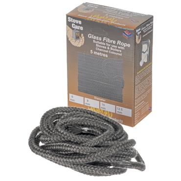 8MM GLASS FIBRE STOVE ROPE 5 METRE 1934-62