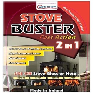 Easi Plumb Stove Glass/Metal Cleaner 750ml