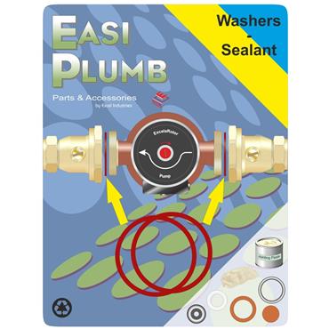 Circulating Pump Valve Washer Set Easi Plumb