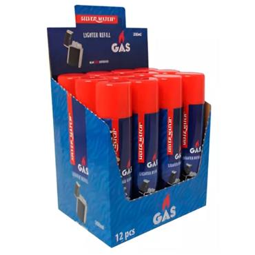 BX007313 LIGHTER GAS SILVER MATCH 300ML