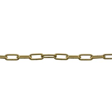 3411135 DECORATIVE CHAIN BRASS 2MM PER METRE