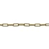3411135 DECORATIVE CHAIN BRASS 2MM PER METRE
