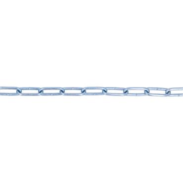 3411122 WELDED CHAIN LONG LINK 4MM PER METRE