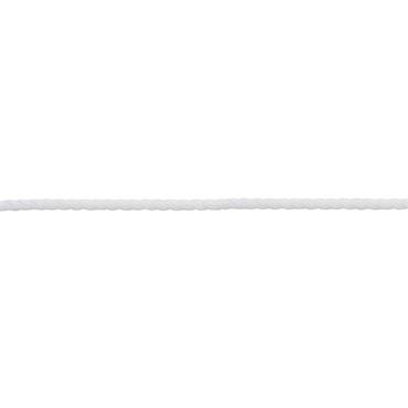 3421100 PP ROPE TWISTED WHITE 6MM METRE