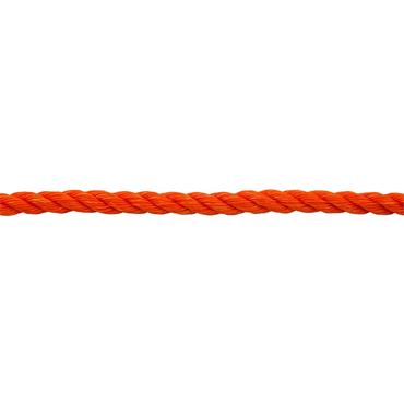 3421103 PP ROPE TWISTED ORANGE 12MM PER METRE