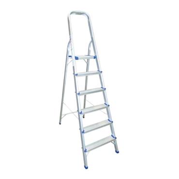 Radius 6 Step Aluminium Ladder