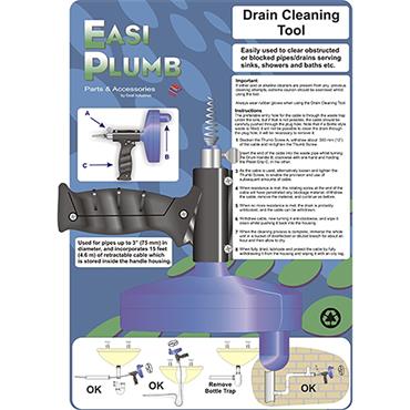 Easi Plumb Drain Cleaning Tool Ep15Ca