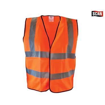 Scan Hi-Vis Vest Yellow 42-44In Large