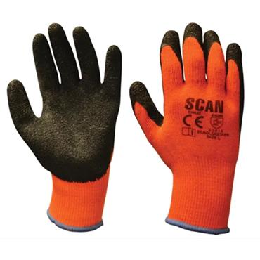 Scan Thermal Latex Gloves 3 Pack