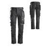 Snickers Stretch Trouser Grey/Black Size 146