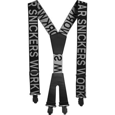 Snickers 9064 Logo Work Braces Black/Grey