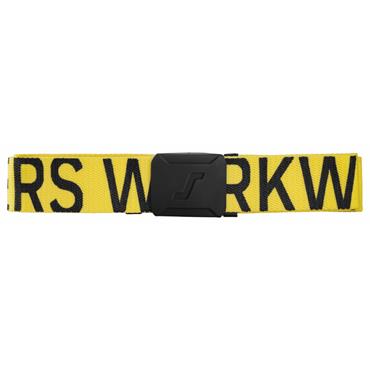 Snickers Logo Belt One Size Black/Yellow
