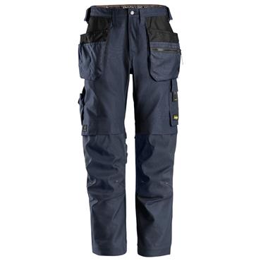 Snickers Canvas Stretch Navy Pants 6224 S54