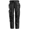 Snickers Canva Stretch Black Pants 6624 S88