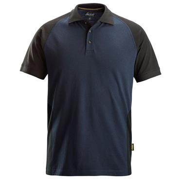 Snickers Polo Navy/Black Medium