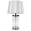 Tara Carlee Table Lamp Satin Silver 55cm