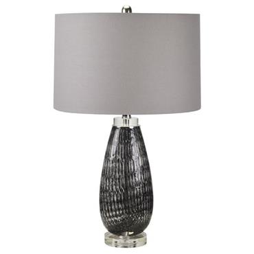 Tara Glass Table Lamp 68cm