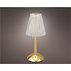 Led Table Light Gold Battery Indoor Use