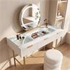 Gia Plus Hollywood Dressing Table Incl Stool