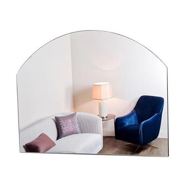 Tara Frameless Overmantle Mirror 120X90cm