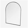 Tara Arch Wall Mirror Black 66X96cm