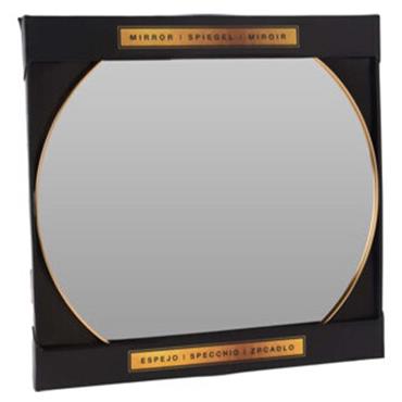 MIRROR GOLD 500 x 500 X 15MM ROUND