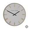 Tara Nouveau Clock White/Gold 50cm