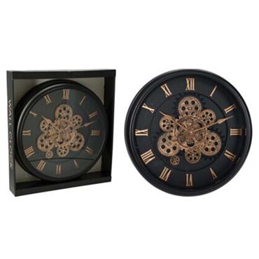 WALLCLOCK WITH MOVING GEAR 837362510