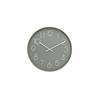 WALL CLOCK PP GLASS 50CM GREEN