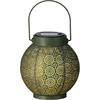 Green Solar Lantern 16cm