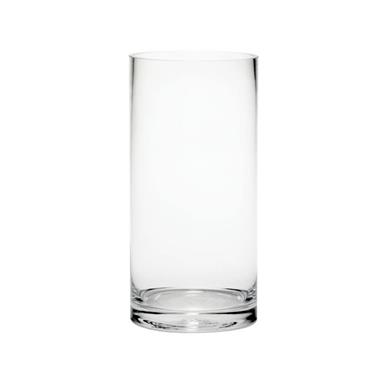GLASS CYLINDER CLEAR 25 X 12CM E01.41244