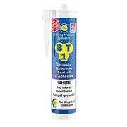 BT1 White Bathroom & Kitchen Sealant 290ml