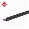 Bostik Tile Trim 12mm Smooth Black L Shaped