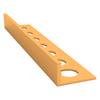 Bostik Tile Trim 10mm Brushed Gold