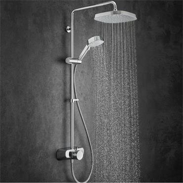 Mira Form ERD Dual Outlet Shower Chrome