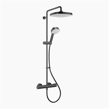 Mira Relate Dual Bar Mixer Shower Matt Black