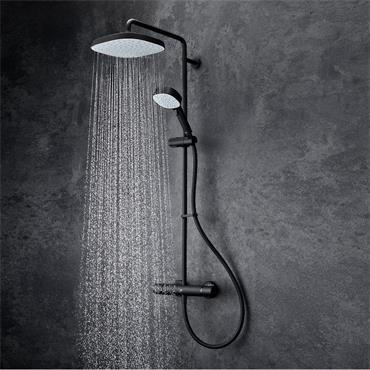 Mira Relate Dual Bar Mixer Shower Matt Black