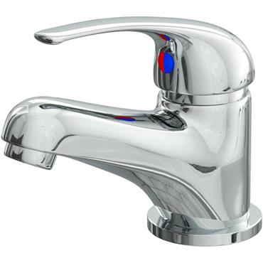 Plumb Essential Mono Basin Mixer & Waste Chrome