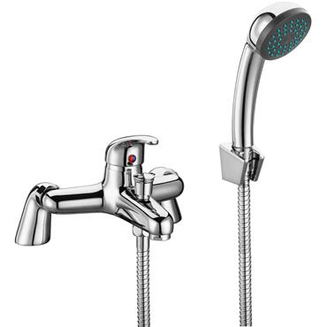 Plumb Essential Bath Shower Mixer Chrome