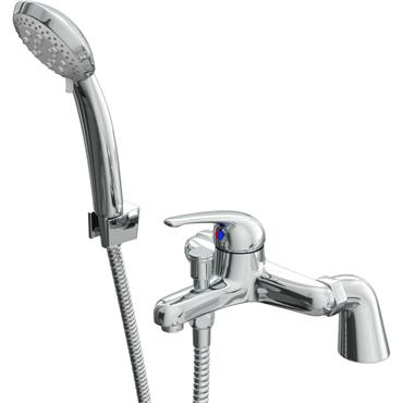 Plumb Essential Bath Shower Mixer Chrome