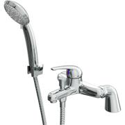 Plumb Essential Bath Shower Mixer Chrome
