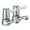 Fortune Skara Lever Basin Taps Pair