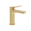 Luta Basin Mixer & Waste Brushed Gold