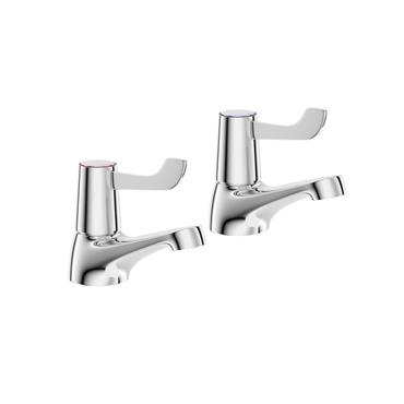 Sonas Contract Lever Basin Taps Pair