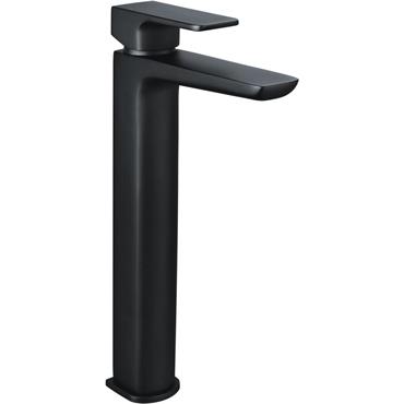 Swansea Tall Basin Mixer Exc Waste Black