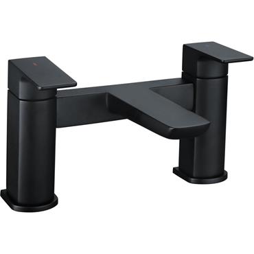 Swansea Bath Filler Black
