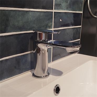 Barmouth Mono Basin Mixer & Waste Chrome