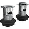 Basin Waste Click Clack Slotted Chrome 151781
